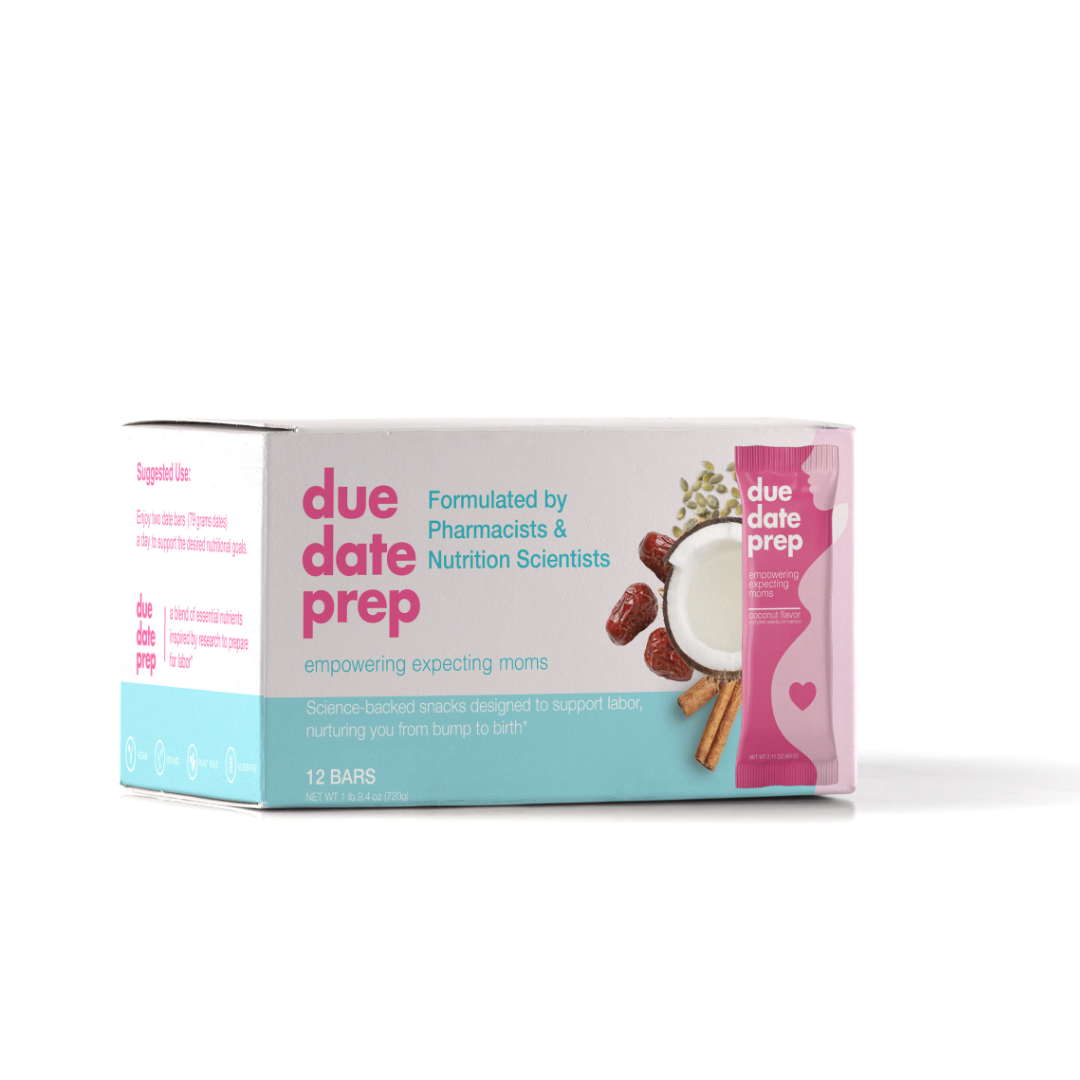 Due Date Prep Snack Bars Original